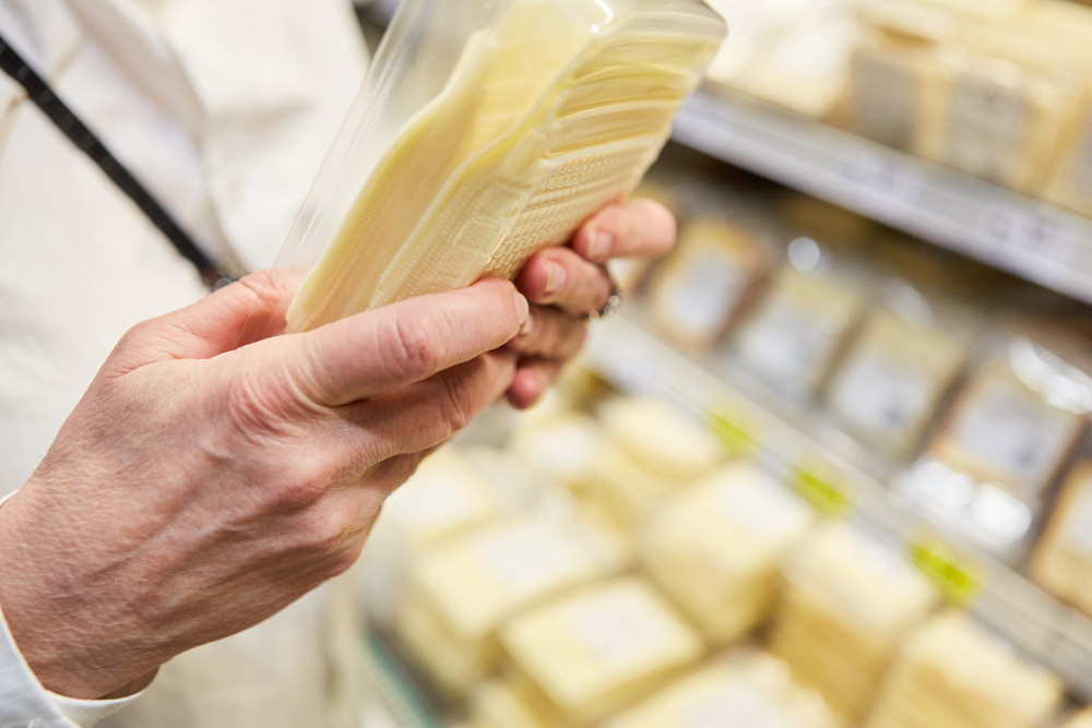adapa cheese packaging shelf solution
